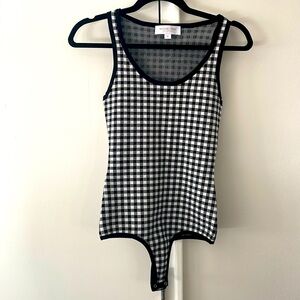Michael Kors collection gingham bodysuit